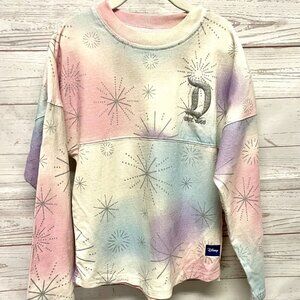 Disney Resort 100 years tie-dye fireworks spirit jersey